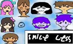 Small banner for mod Smile Less