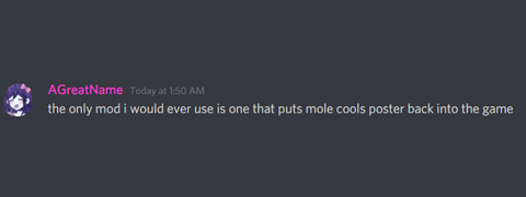 Banner image for mod Mole Cool Poster