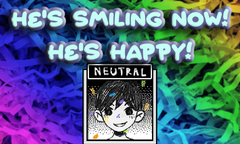 Small banner for mod Omori Victory Smile