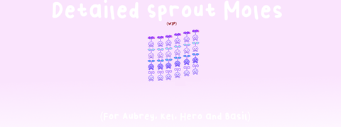 Banner image for mod Detailed Sprout Mole Sprites for your Friends!