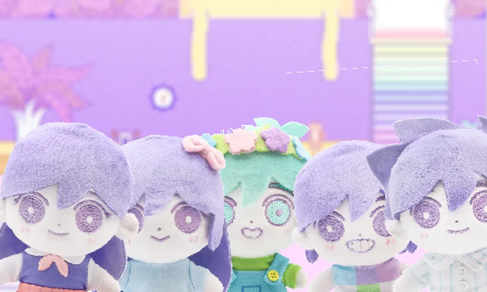 OMORI, but the gang is replaced with the official plushies 