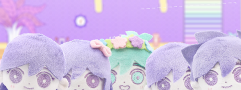 Banner image for mod OMORI, but the gang is replaced with the official plushies