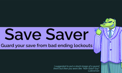 Small banner for mod Save Saver