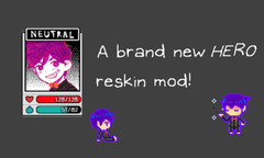 Small banner for mod Hero Suit