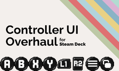 Small banner for mod Controller UI Overhaul for Steam Deck