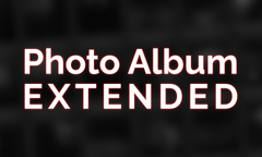 Small banner for mod Photo Album Extended