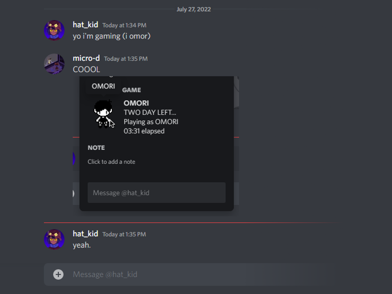 Omocat discord