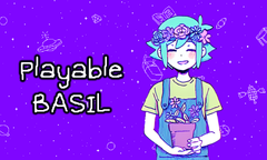 Small banner for mod Playable Basil