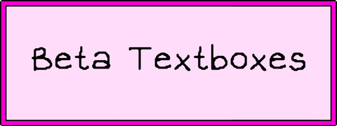 Banner image for mod Beta Textboxes